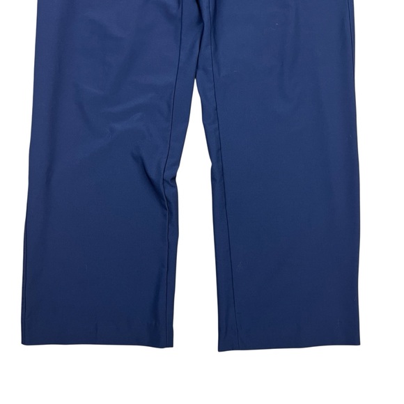 FootJoy FJ Golf Pants Mens 34x30 Navy Blue Performance Stretch Straight Leg - Picture 3 of 13